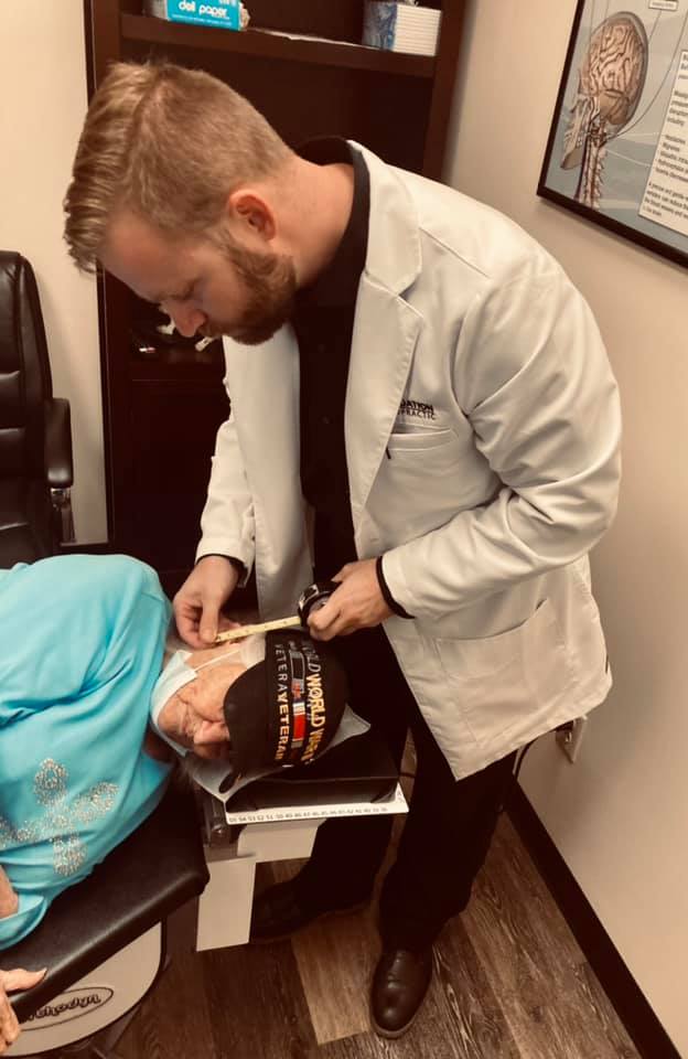 adjusting a patient with parkinsons